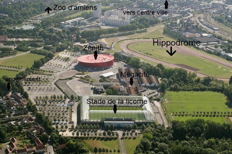 La Venus De Renancourt - Face Au Zenith, Licorne, Megacite Apartman Amiens Kültér fotó